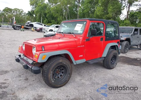 1998 Jeep Wrangler Se from USA, damaged, VIN 1J4FY29P3WP805161